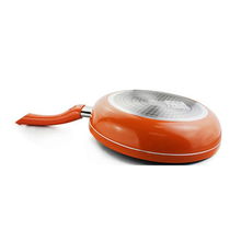 愛仕達28cm火龍眼電磁爐通用不粘煎鍋G8228E產(chǎn)品評測與圖片展示